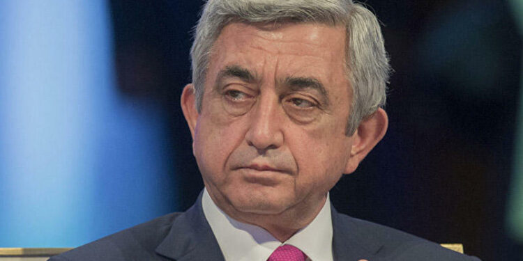 Sarkisyanın Ermənistandan çıxışına qadağa qoyulub