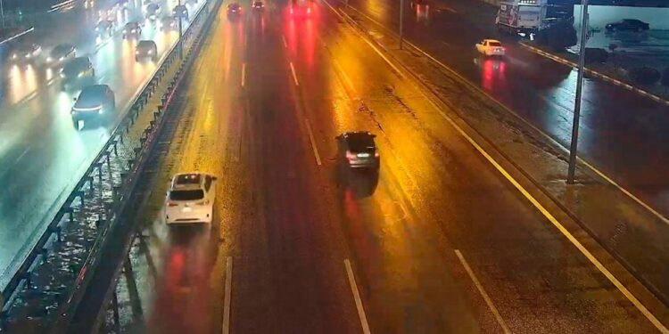 Bu yolda sürət həddi endirildi