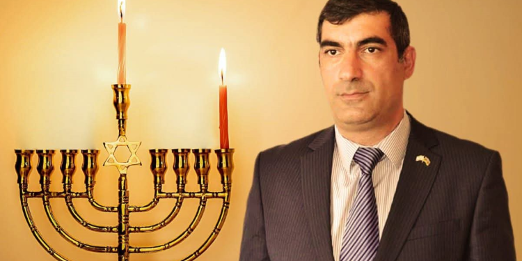 İcma üzvü, Azərbaycan Yəhudi Media Mərkəzinin rəhbəri yəhudilərin Hanuka bayramını təbrik edib