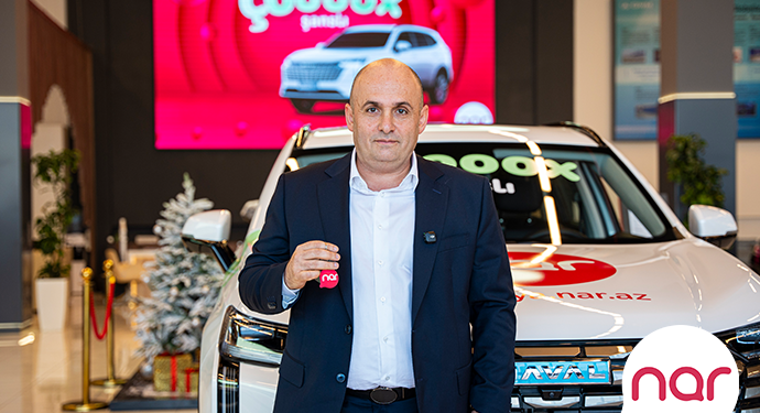 “Nar”ın “Çoox Şanslı” lotereyasında 9-cu avtomobil uduldu