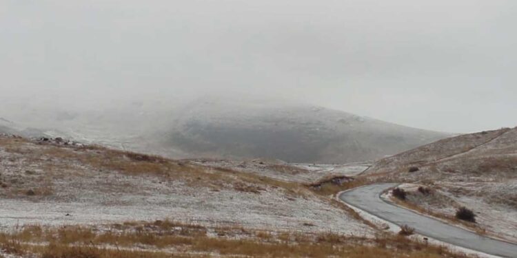 Naxçıvana qar yağıb