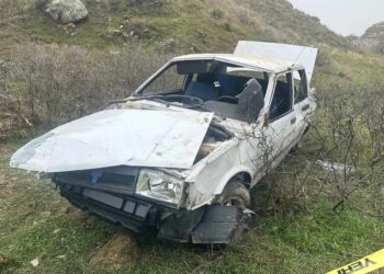 Avtomobil 50 metrdən aşdı: 1 yaralı