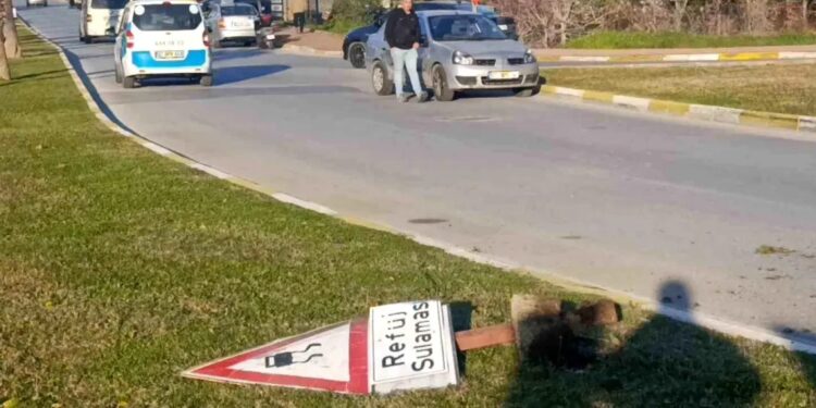 İki avtomobil toqquşdu: 1 yaralı