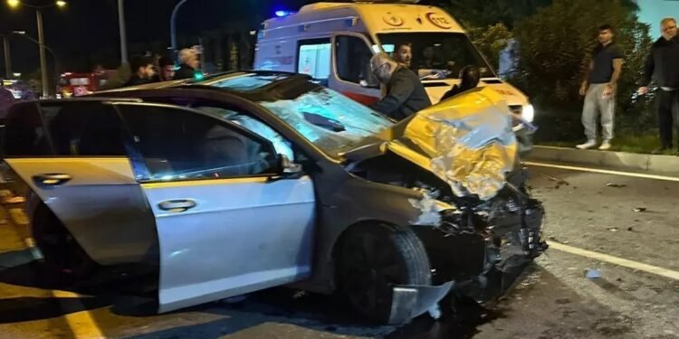 Minik avtomobili və motosiklet toqquşdu: 1 ölü, 2 yaralı