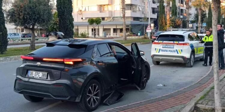 Minik avtomobili və motosiklet toqquşdu: 2 yaralı