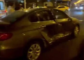 İki avtmobil toqquşdu: 2 yaralı