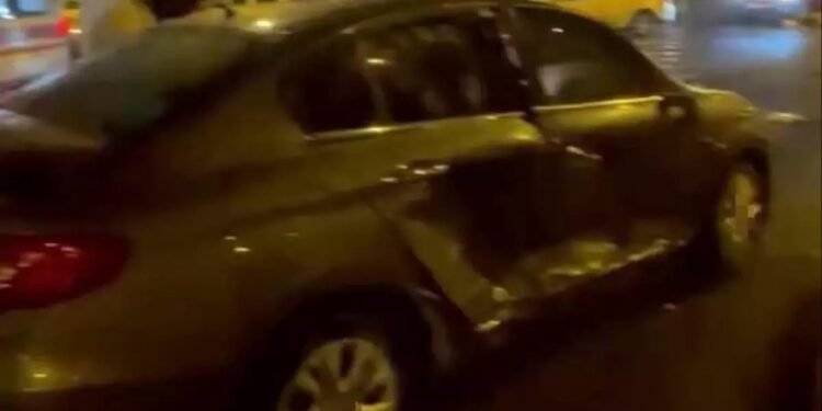 İki avtmobil toqquşdu: 2 yaralı