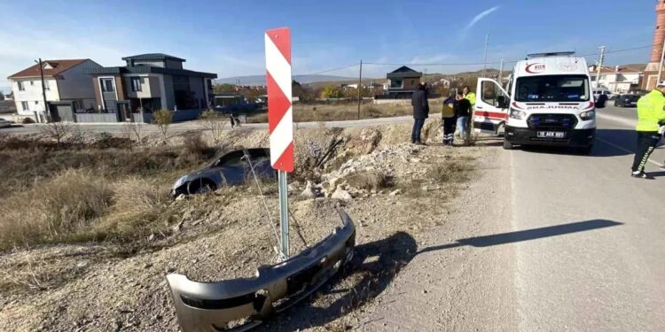 Avtomobil körpüdən aşdı: 1 yaralı