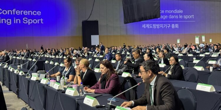 Fərid Qayıbov Dünya Antidopinq Konfransında iştirak edib