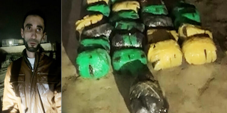 Keçmiş məhkum 22 kq narkotiklə saxlanıldı