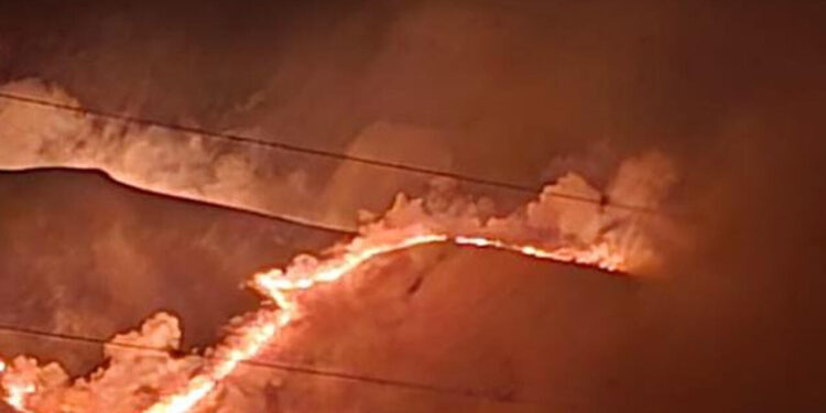 Kəlbəcərdəki yanğın davam edir - VİDEO