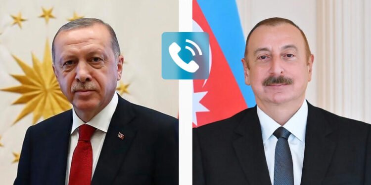 Ərdoğan Prezident İlham Əliyevə zəng edib