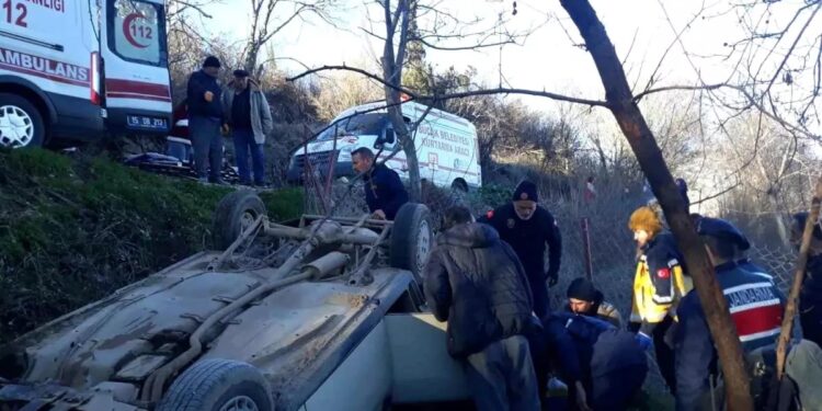 Avtomobil aşdı: 1 yaralı