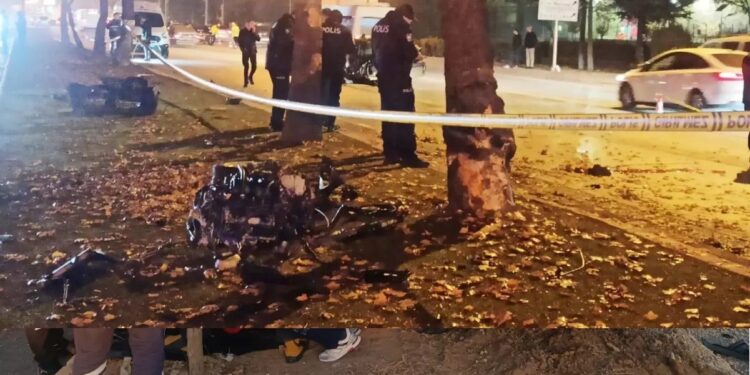 Sərxoş sürücü avtomobili ağaca çırpdı: 1 ölü