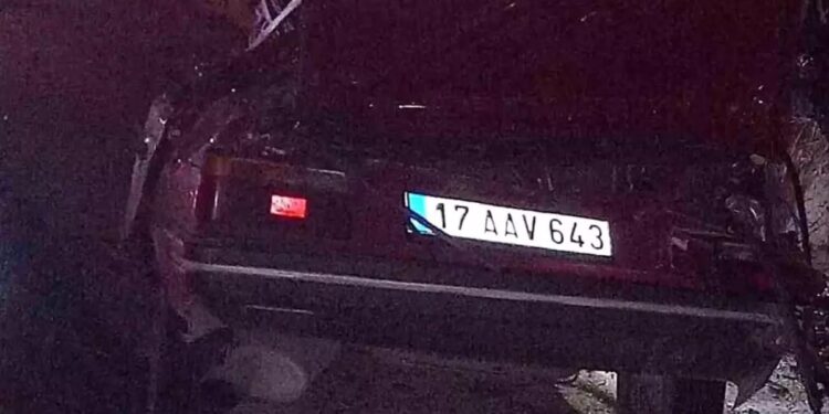 Avtomobil ağaca çırpıldı: Sürücü öldü