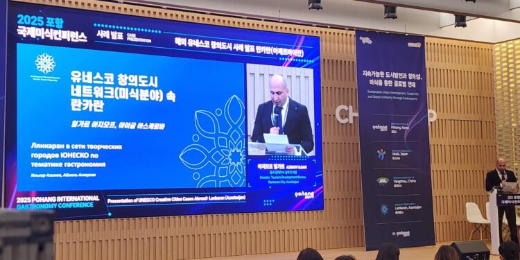 Azərbaycanın qastroturizm imkanları Koreyada tanıdılıb