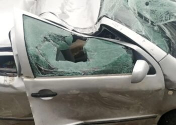 Avtomobil yol kənarına aşdı: 1 ölü, 3 yaralı