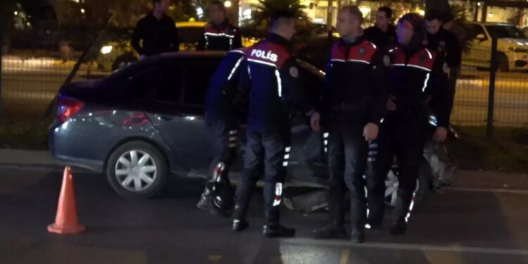 Polisdən qaçan sürücü qəza törətdi