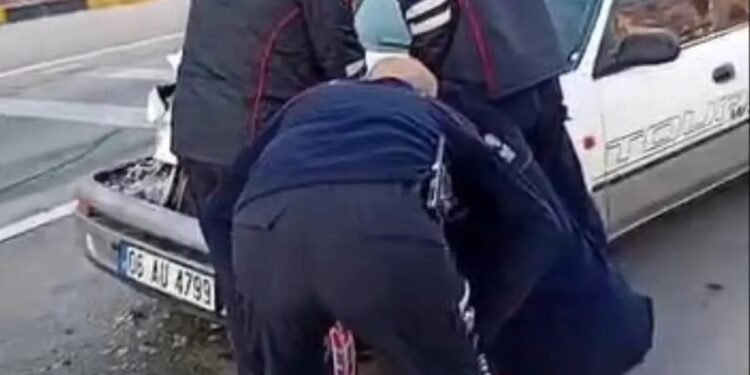 İki avtomobil toqquşdu: 1 yaralı