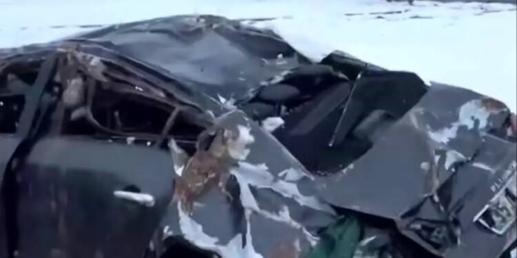 Avtomobil aşdı: 2 yaralı