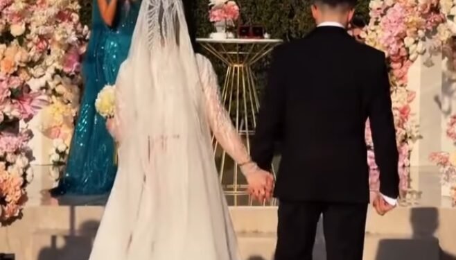 Bəy gəlini qucağından palçığa saldı, gənc qız DƏLİYƏ DÖNDÜ - VİDEO