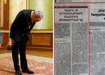 “20 Yanvarda Bakıda qətlə yetirilənlərin ruhları qarşısında baş əyirəm” – Paşinyan – VİDEO – FOTO