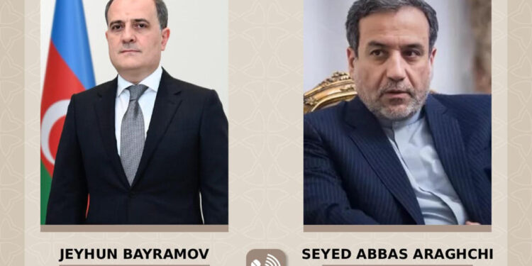Ceyhun Bayramov Əraqçi ilə danışdı