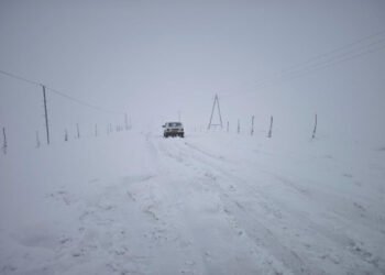 Azərbaycanda bu yol bağlandı – 50-dən çox kənd işıqsız qaldı – FOTO
