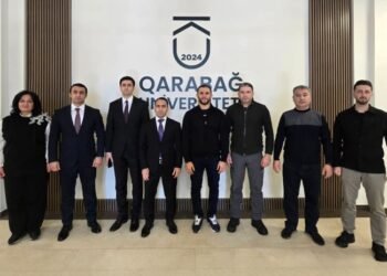 Güləş Federasiyasının rəhbərliyi Qarabağa səfər edib