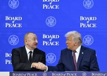 Davosda İlham Əliyevlə Donald Tramp arasında səmimi dialoq – VİDEO