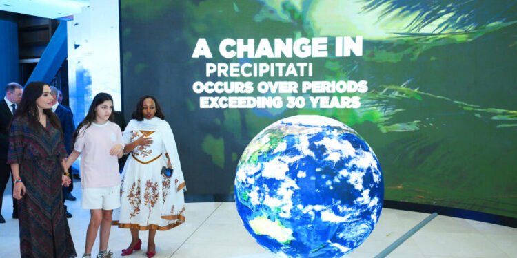 Leyla Əliyeva Efiopiya Elm Muzeyini ziyarət edib - FOTOLAR