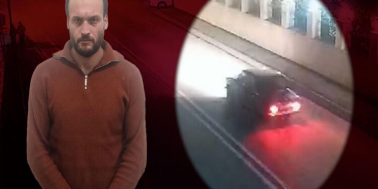 Qusarda avtoxuliqanlıq edən sürücü belə saxlanıldı - VİDEO