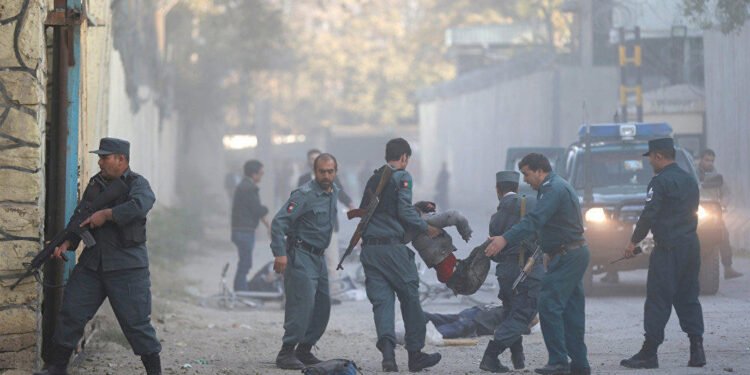 Kabildə güclü partlayış - Ölənlər var - VİDEO