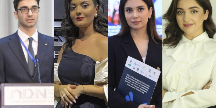 Prezidentin təltif etdiyi gənclər - FOTO
