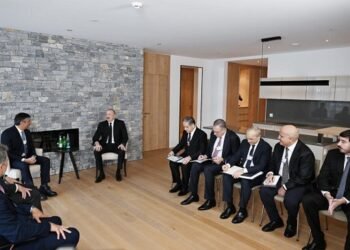 İlham Əliyev Davosda Braziliyanın “BTG Pactual” şirkətinin sədri ilə görüşüb – VİDEO – FOTOLAR