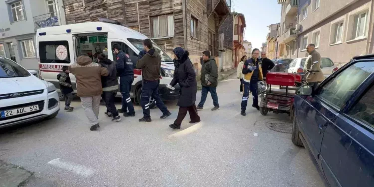 Motosiklet qadını və yanındakı iki azyaşlını vurdu