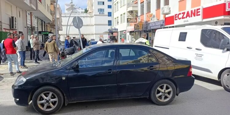 Minik avtomobili və motosiklet toqquşdu: 1 yaralı
