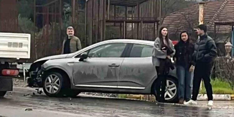 Minik avtomobili və motosiklet toqquşdu: 1 yaralı