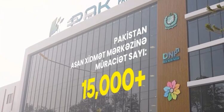 “Pakistan ASAN xidmət” mərkəzinə bu günədək 15 000-dən çox müraciət daxil olub