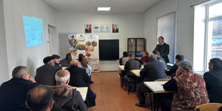 Aqrar Təlim Mərkəzi tərəfindən işğaldan azad edilmiş ərazilərdə növbəti təlimlərə start verilib