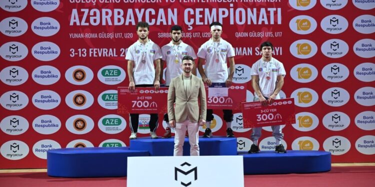 Azərbaycan çempionatında yunan-Roma güləşi üzrə yarış yekunlaşıb