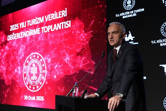 Türkiyə 2025-ci il üzrə turizm nəticələrini açıqlayıb