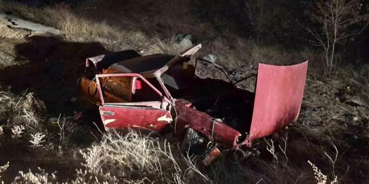 Avtomobil yol kənarına aşdı: 1 yaralı