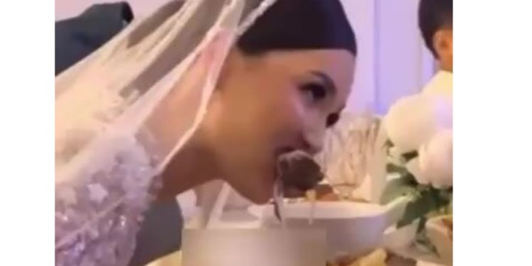 Toyda gəlinin bu görüntüsü VİRAL OLDU - VİDEO