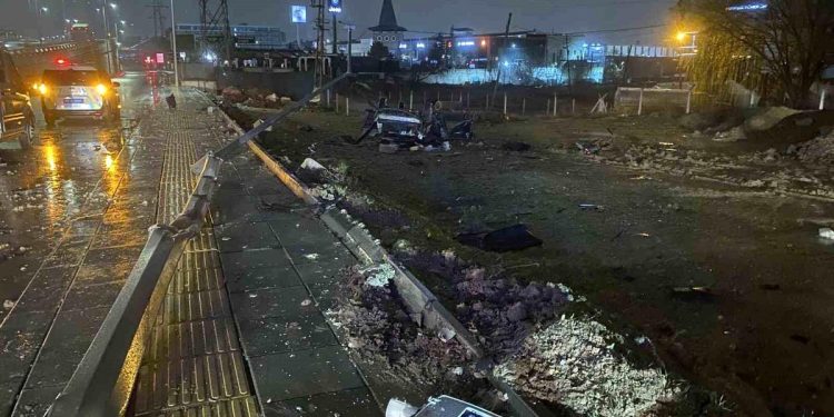 Avtomobil aşdı: 1 ölü