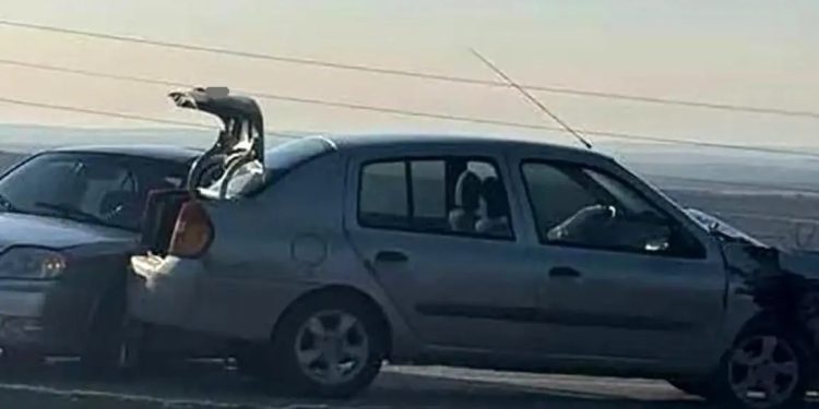 İki avtomobil toqquşdu: 1 ölü