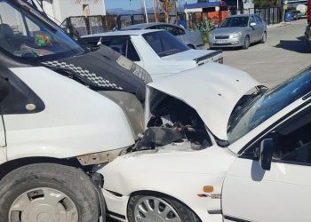 Minik avtomobili və mikroavtobus toqquşdu:1 yaralı