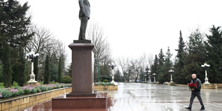 Prezidenti İlham Əliyev Şamaxı rayonuna səfər edib - FOTOLAR
