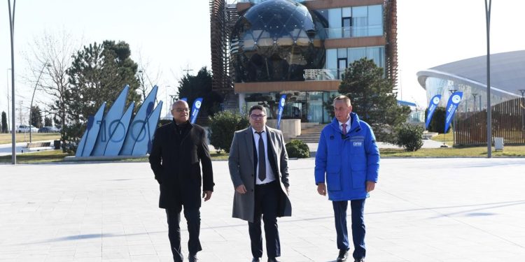 Beynəlxalq federasiya rəhbərləri Bakıda avarçəkmə məşqlərini izlədilər-FOTOLAR