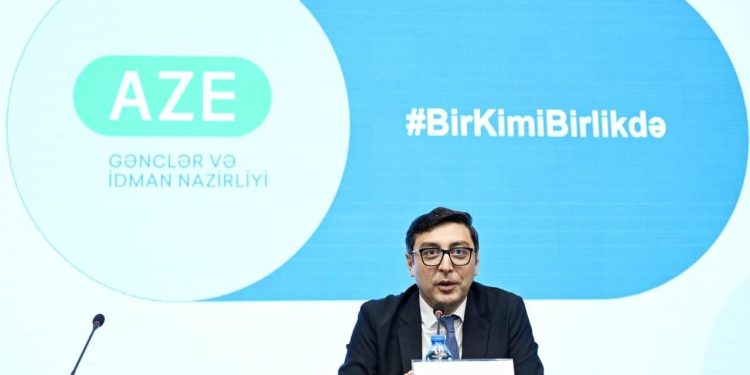 Fərid Qayıbov yanvar və fevral ayları ərzində beynəlxalq yarışlarda yüksək nəticələr əldə etmiş idmançılarla görüşüb